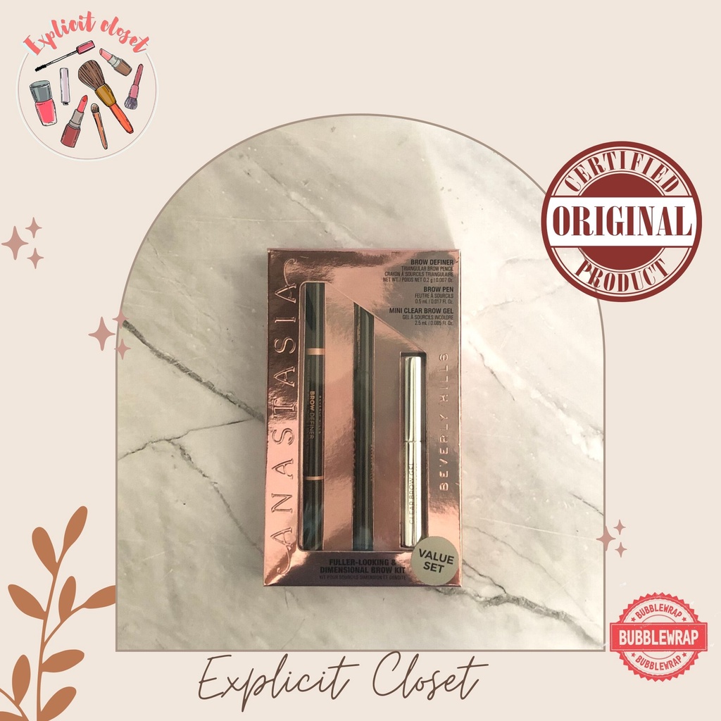 EXPL-ABH Fuller-Looking & Dimensional Brow Kit