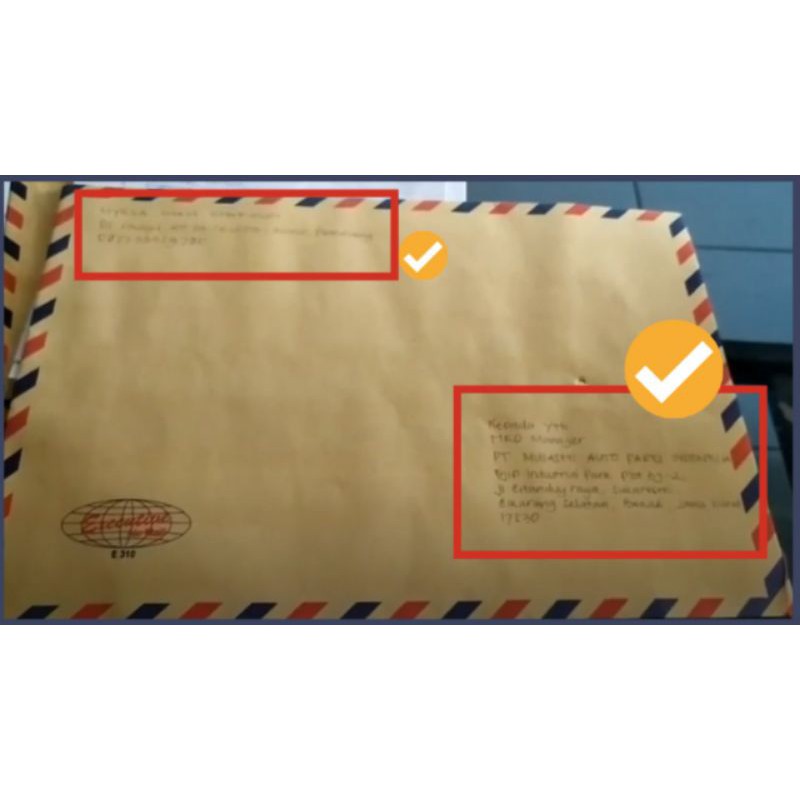 amplop lamaran kerja