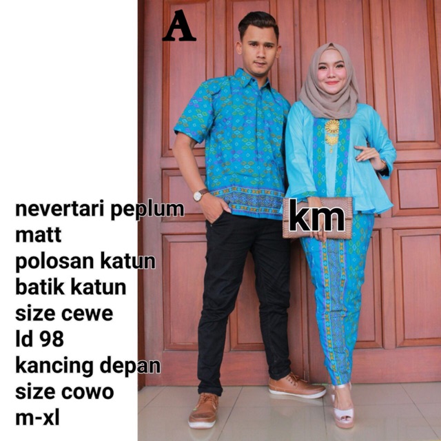 Couple Nevertari Peplum