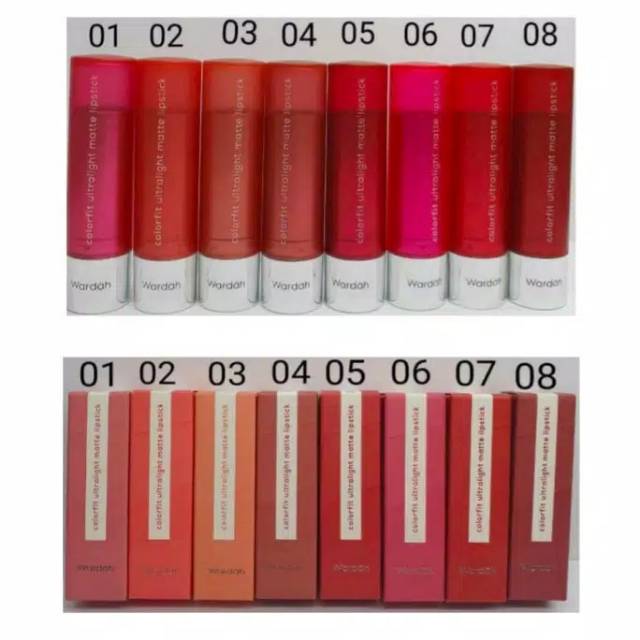 WARDAH ULTRALIGHT MATTE LIPSTIK