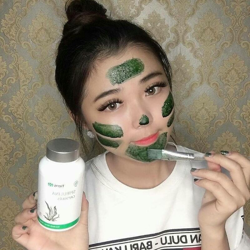 Masker Spirulina Tiens