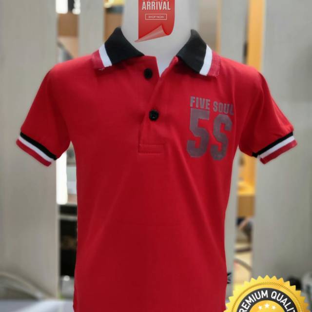 Kaos Five Soul anak Krah
