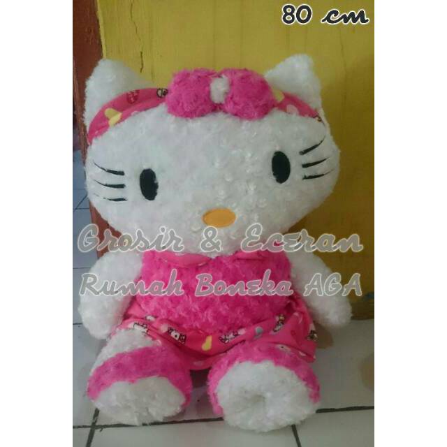 Boneka Hello Kitty Bando ( 80 cm )