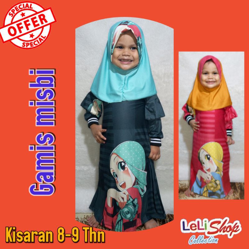 Gamis anak misbi