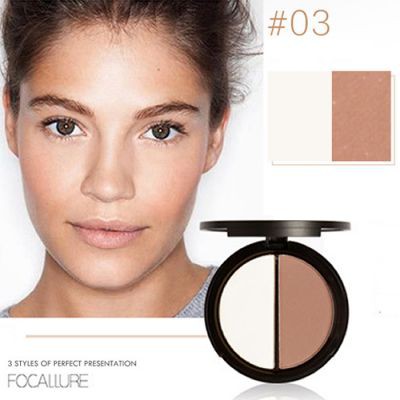Focallure Counture and hightlighter powder3