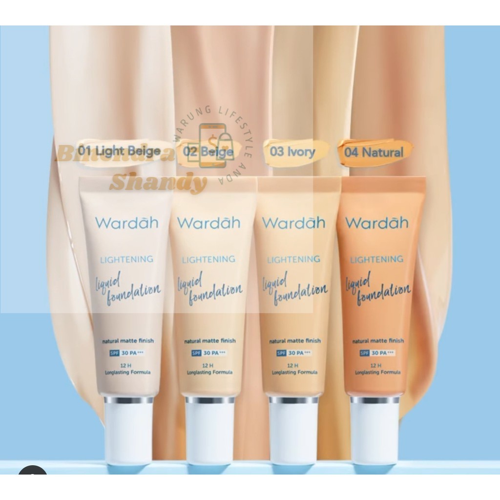 Wardah Lightening Liquid Foundation