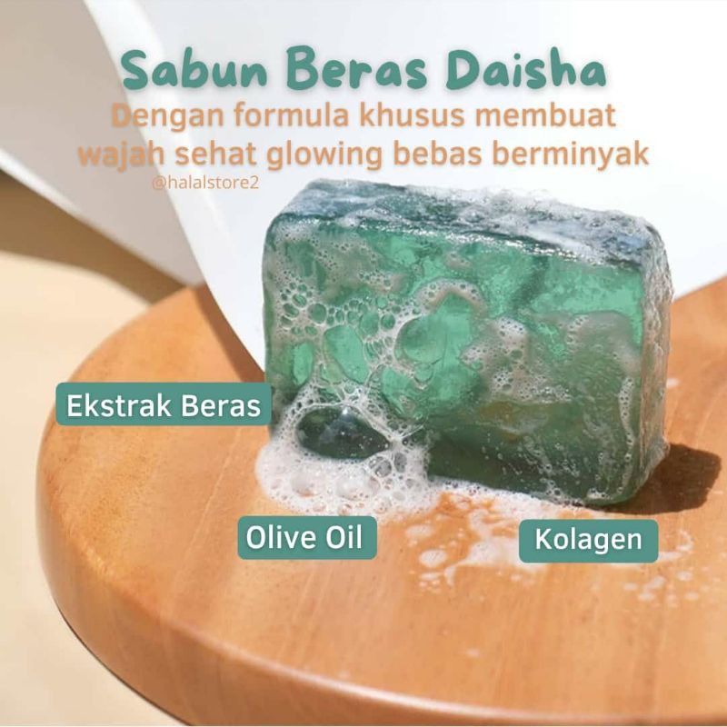 Sabun Beras Daisha 1pcs