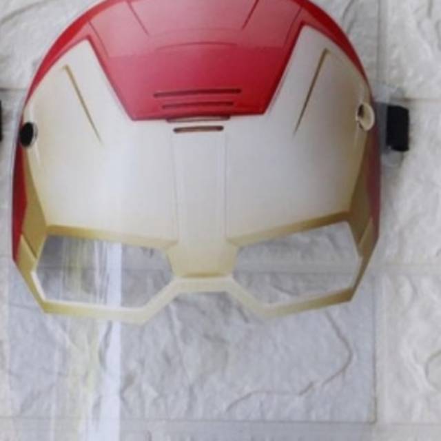 Face shield anak : Iron man
