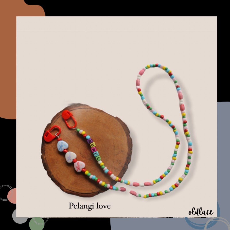 Strap Masker Handmade Manik Manik