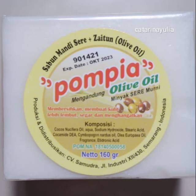Sabun Mandi pompia sere dan zaitun