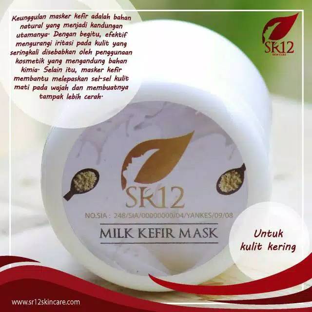 Milk kefir mask