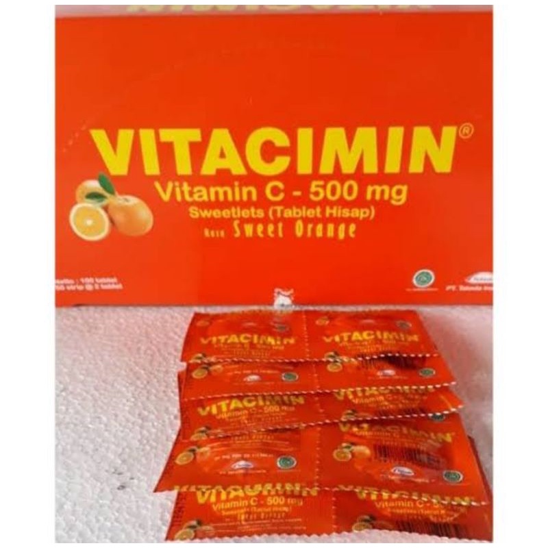 Vitacimin Orange 100tab EXP 2026
