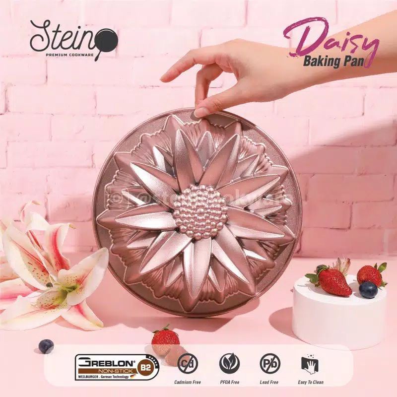 Stein Bakin Pan Daisy ST0032