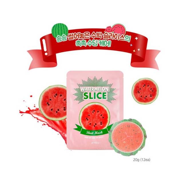 A'PIEU Watermelon Slice Mask Sheet