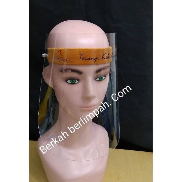 Faceshield custom design sesuai keinginan