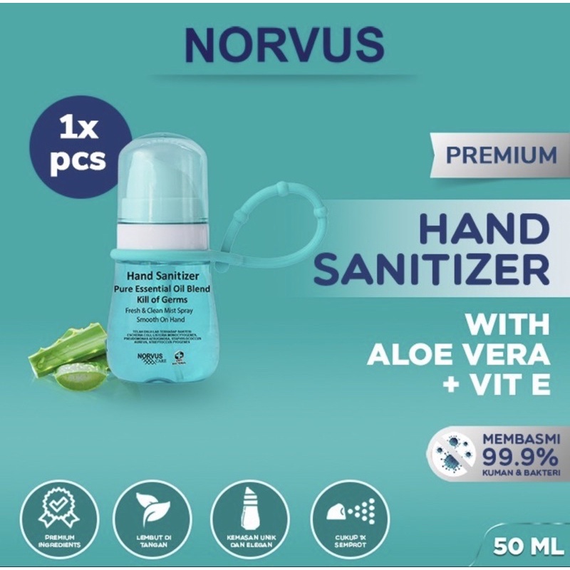 Hand Sanitizer Norvus with strap