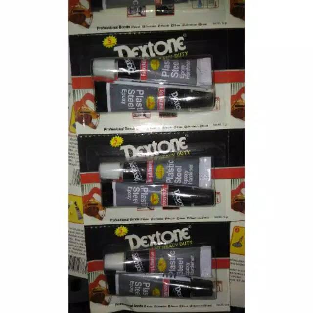 Lem Dextone Hitam Putih 12 gr