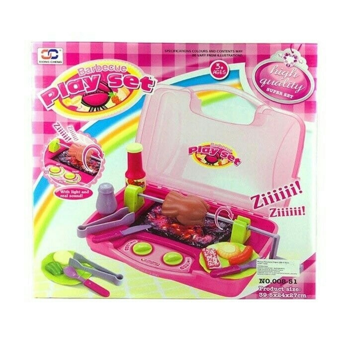 mainan barbeque play set /  play set barbeque