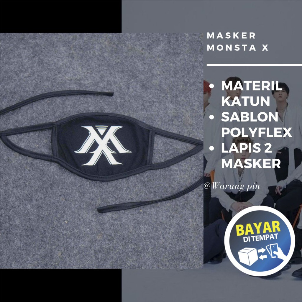 Masker KPOP Monsta X