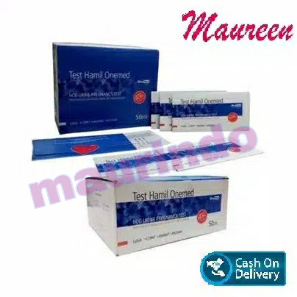 [COD] Tes Hamil Onemed 50 pcs / Test Pack / Alat Tes Hamil 1Box