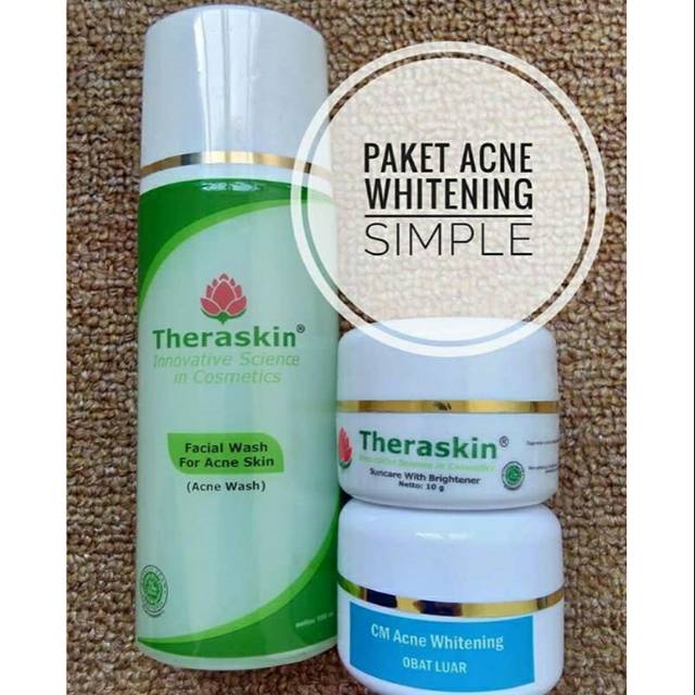 Paket acne whitening simple