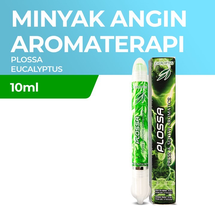 Plossa Eucalyptus 10 ml - Minyak Angin Aromatherapy