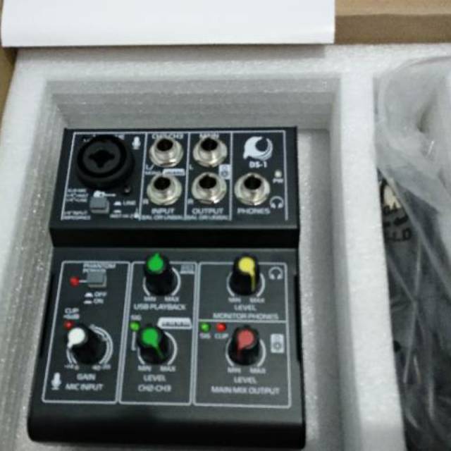 ISK DS1 mixer with Audio Interfacek