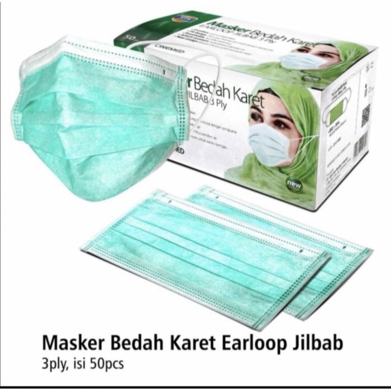 masker hijab onemed