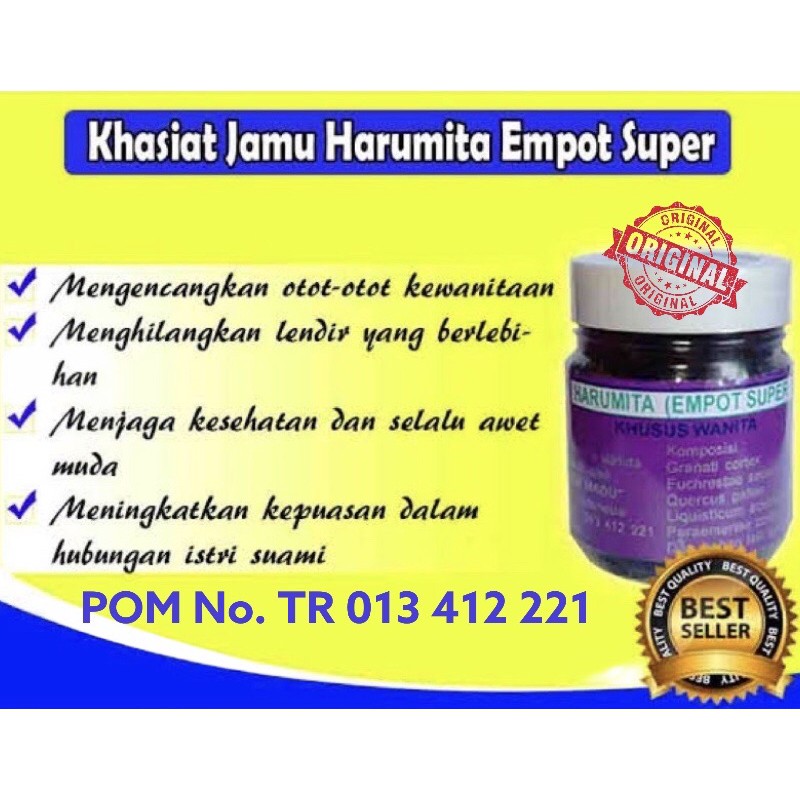 Harumita Super Original 100%