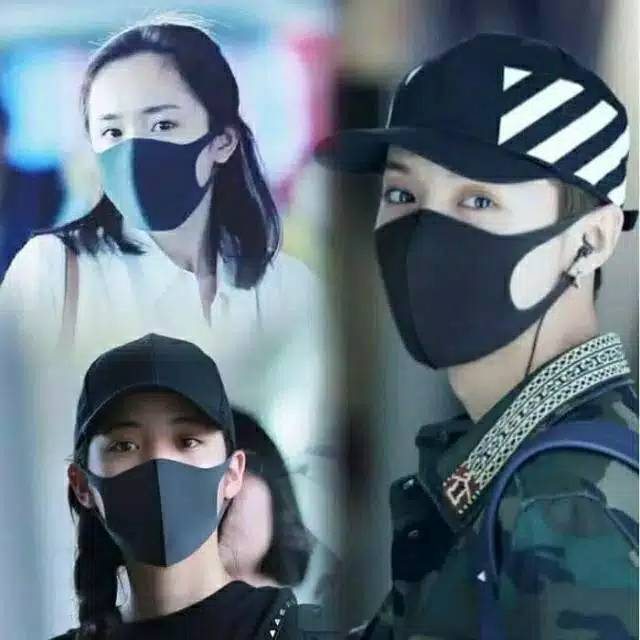 Masker SCUBA hitam