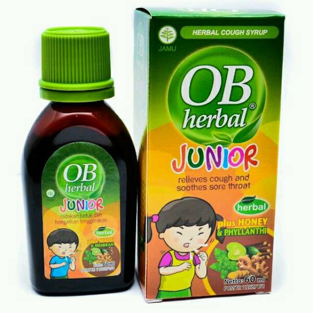 OB Herbal junior syrup 60 ml
