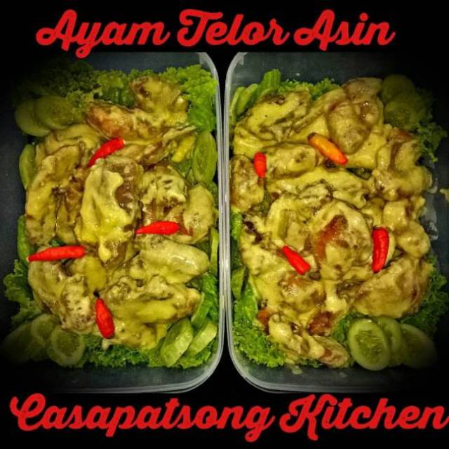 Ayam Telor Asin