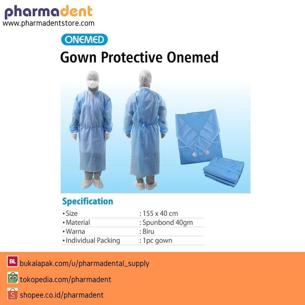 Gown Protective Onemed - L