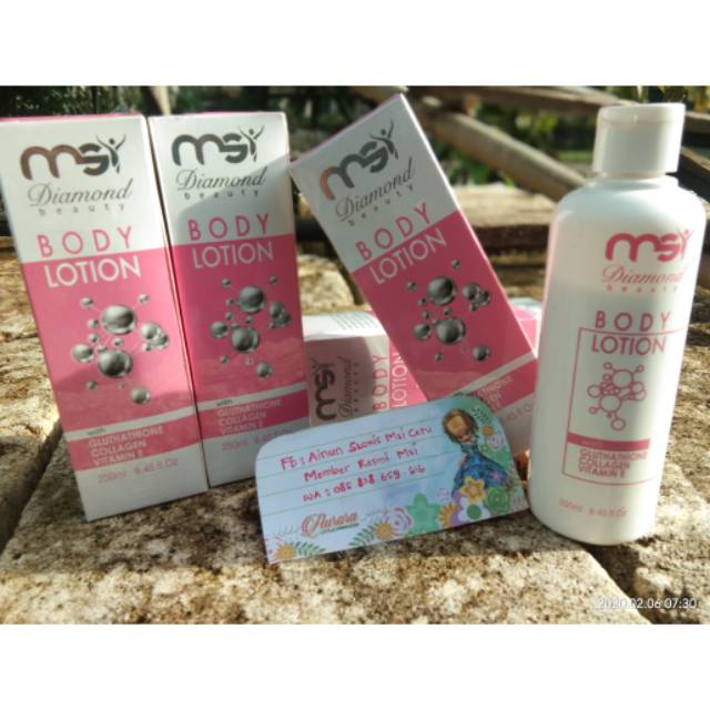 MSI DIAMOND BODY LOTION