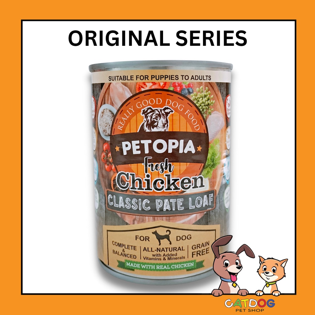 Can Petopia Dog Chicken 380gr