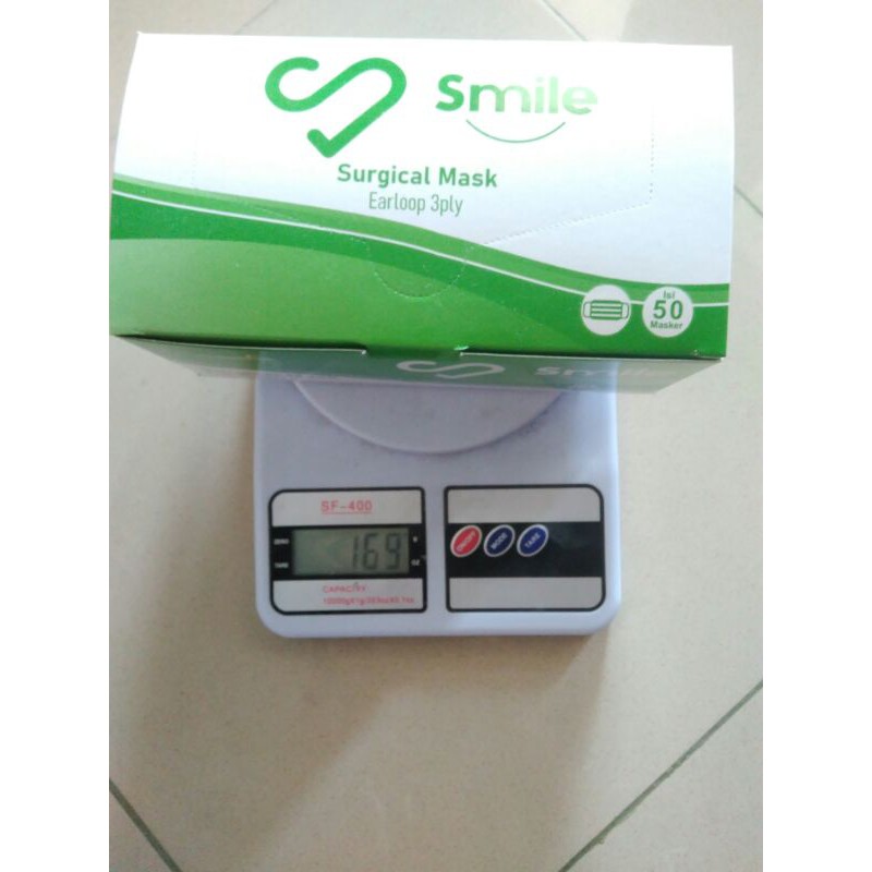 MASKER 3PLY EARLOOP MEREK SMILE