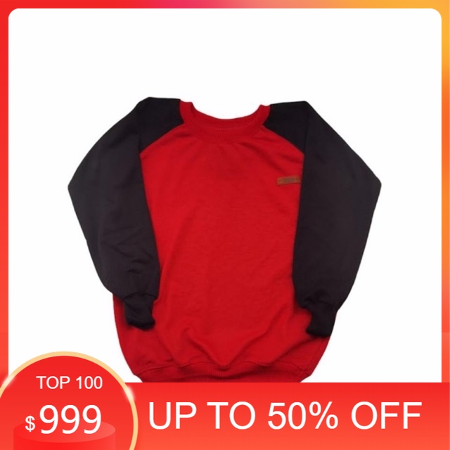 SWEATER MIXMAX MERAH
