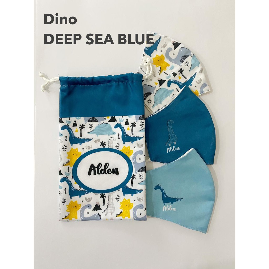 Masker Nama & Pouch Set