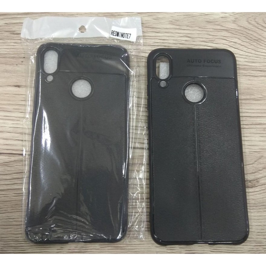 Auto focus REDMI NOTE 7 Softcase kulit