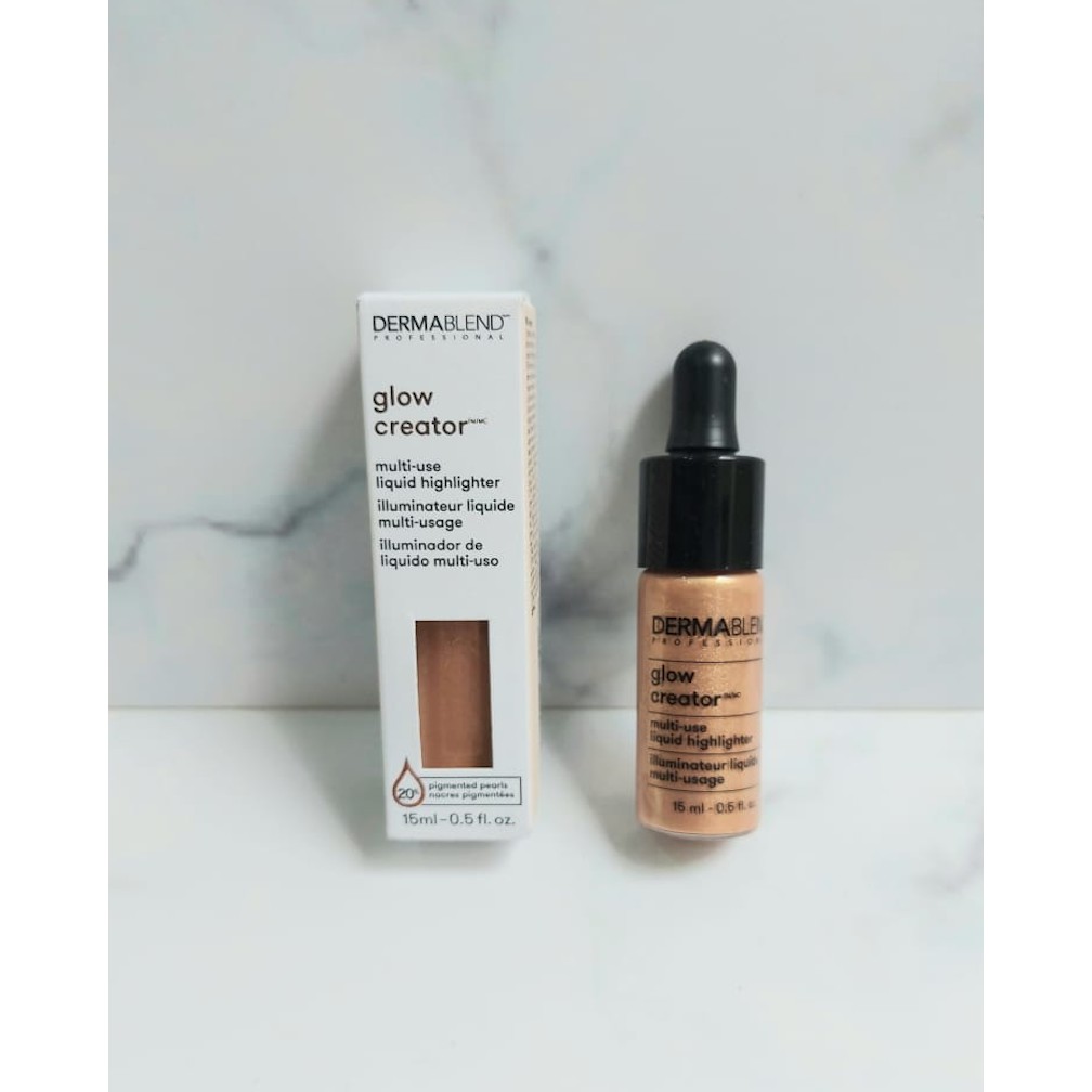 Dermablend Glow Creator, Multi use Liquid Highlighter, Gold , 15ml