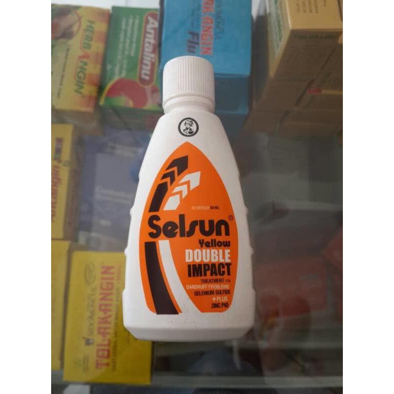 shampoo Selsun Yellow Double Impact 60ml