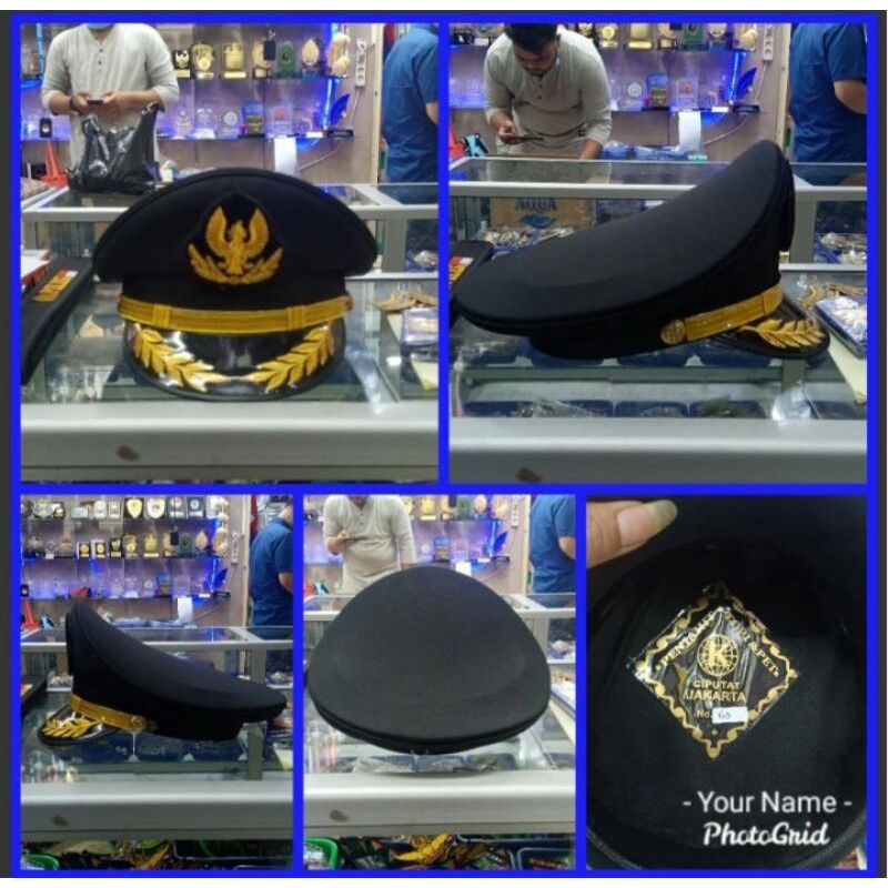 Topi pet pilot satu ray