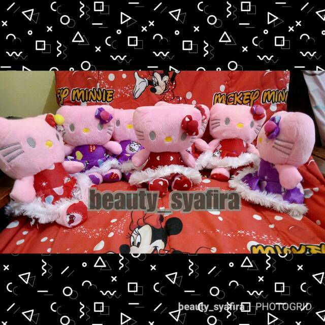 Boneka hellokitty rok SNI