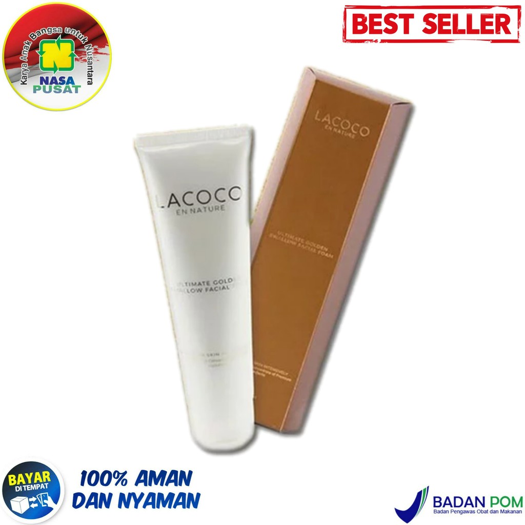 [COD] LACOCO ULTIMATE GOLDEN SWALLOW FACIAL FOAM