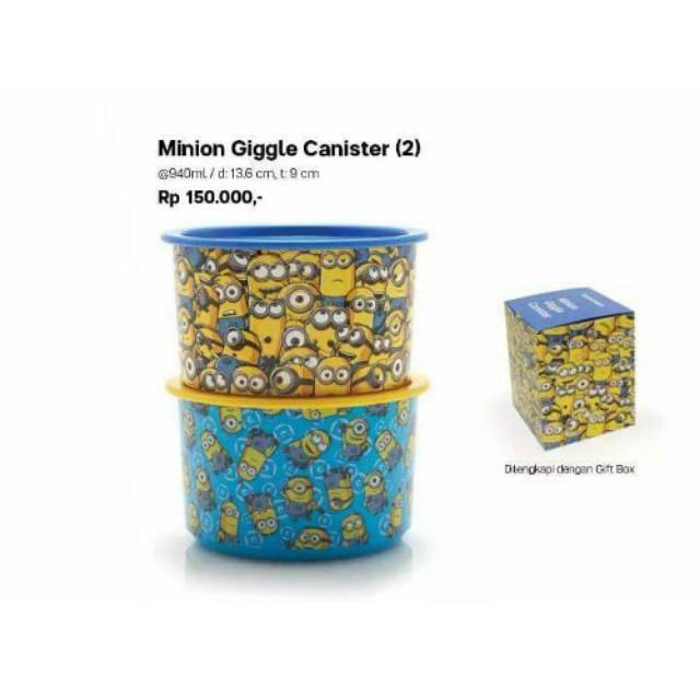 Minion giggle canister (2)