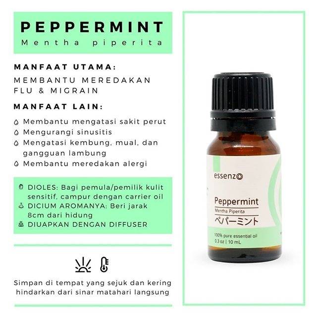 Essenzo Peppermint Essential Oil
