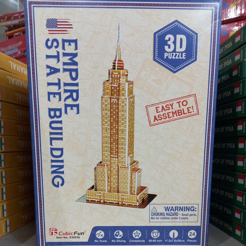 PUZZLE 3D EMPIRE STATE BUILDING