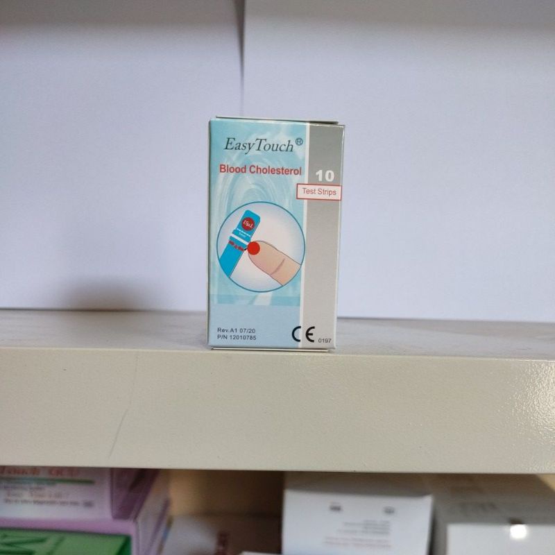 easy touch strip cholesterol tes kolesterol