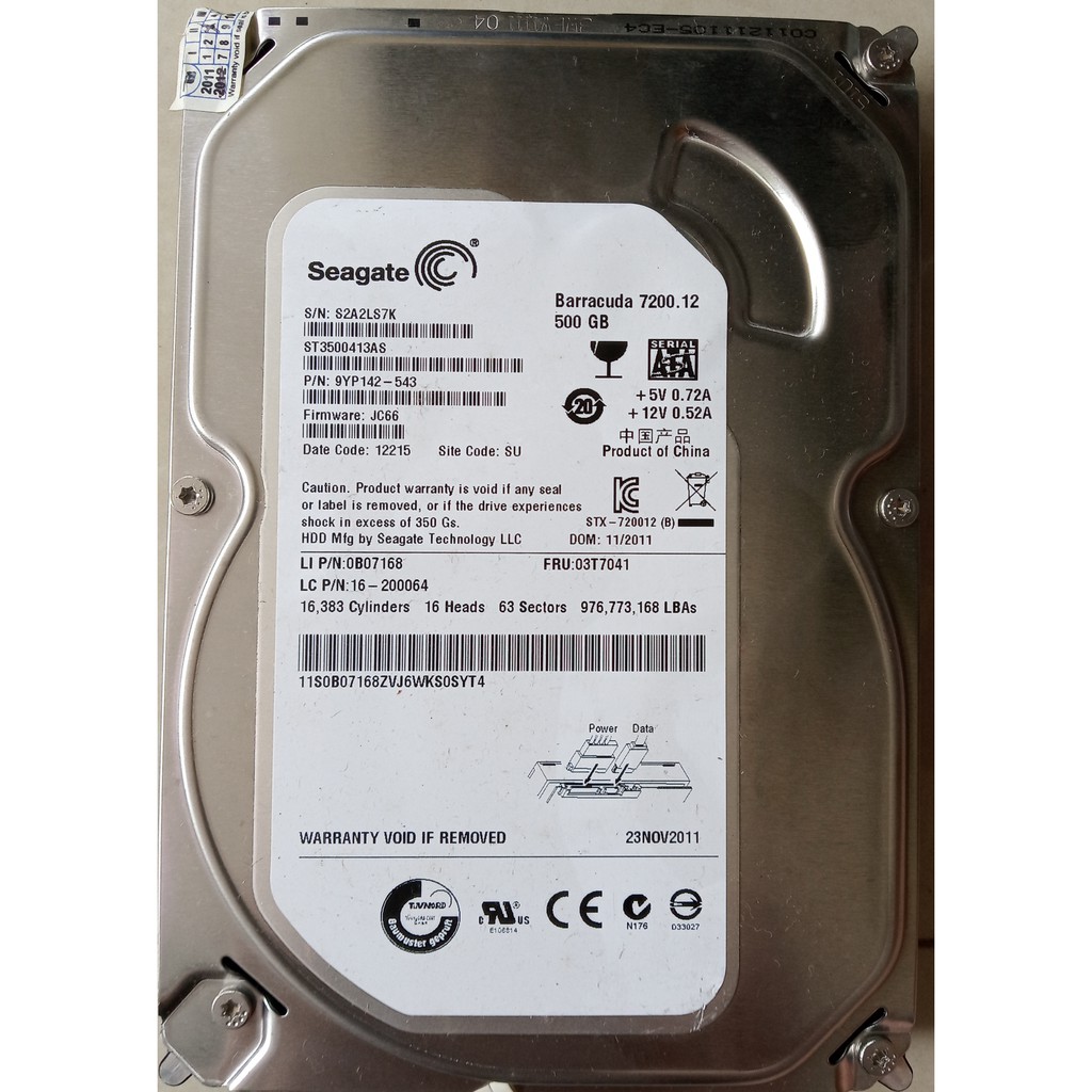 Hard disc merk Seagate