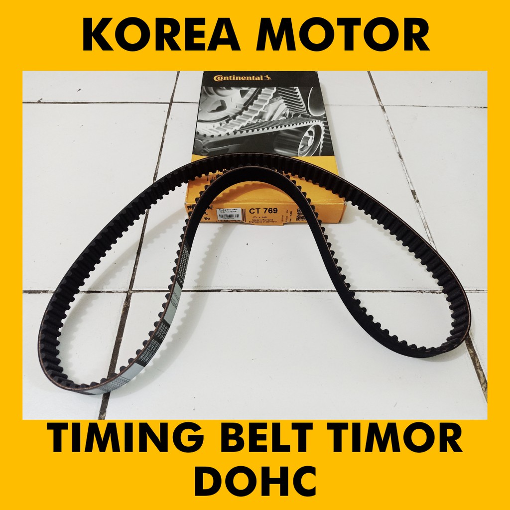 Timing belt timor DO DOHC Injeksi